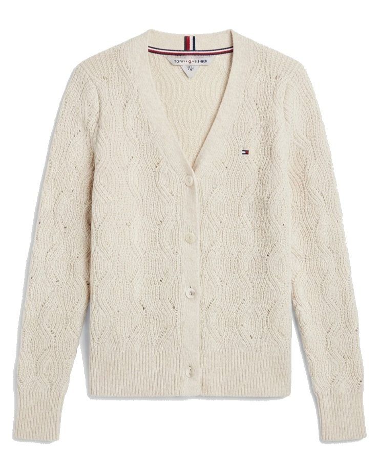 Le cardigan, en visuel de studio